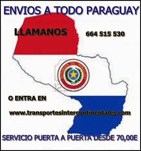 Envios a Paraguay R&j s,l